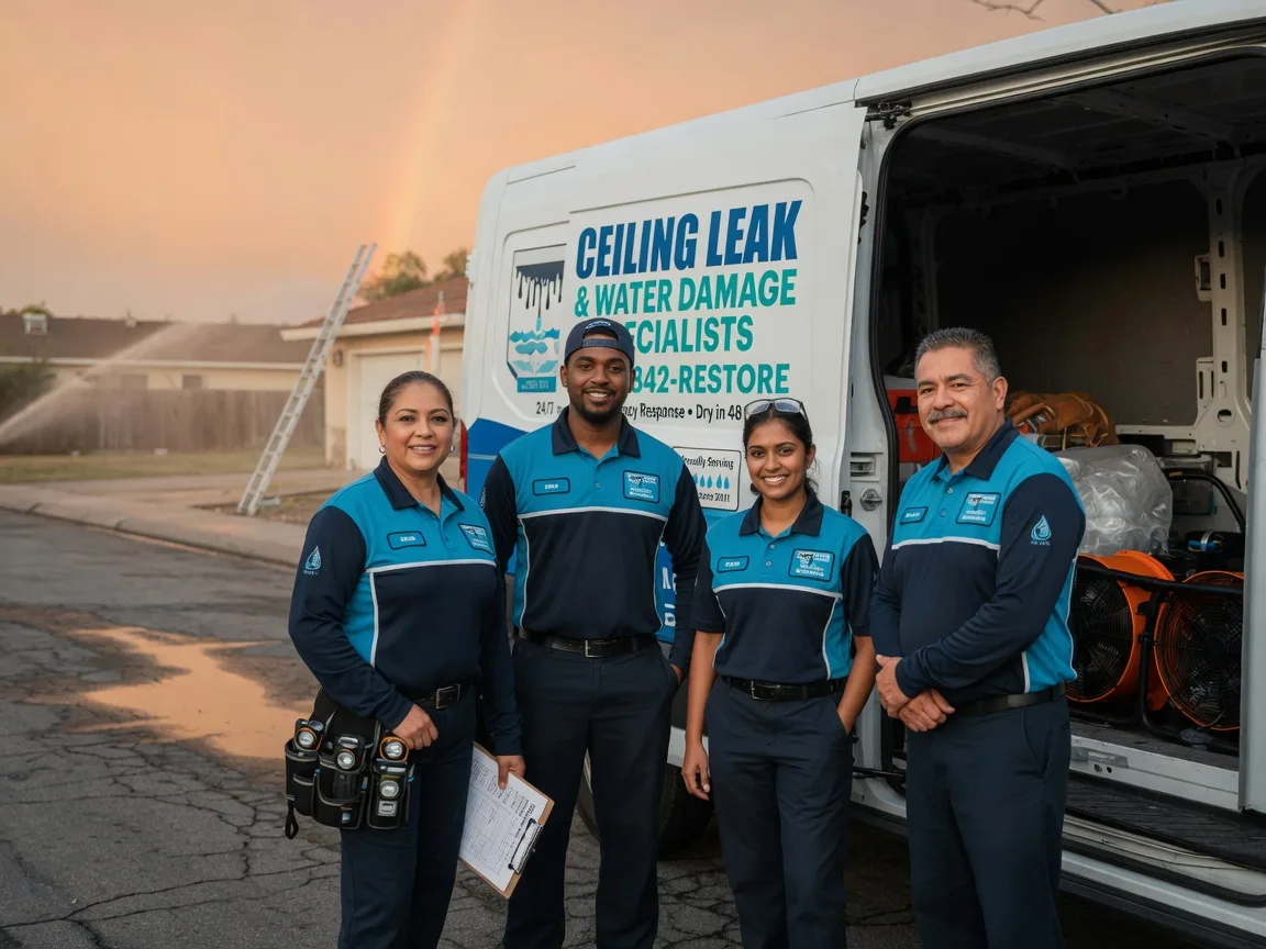 Ceiling Leak Cleanup company in Justice, WV