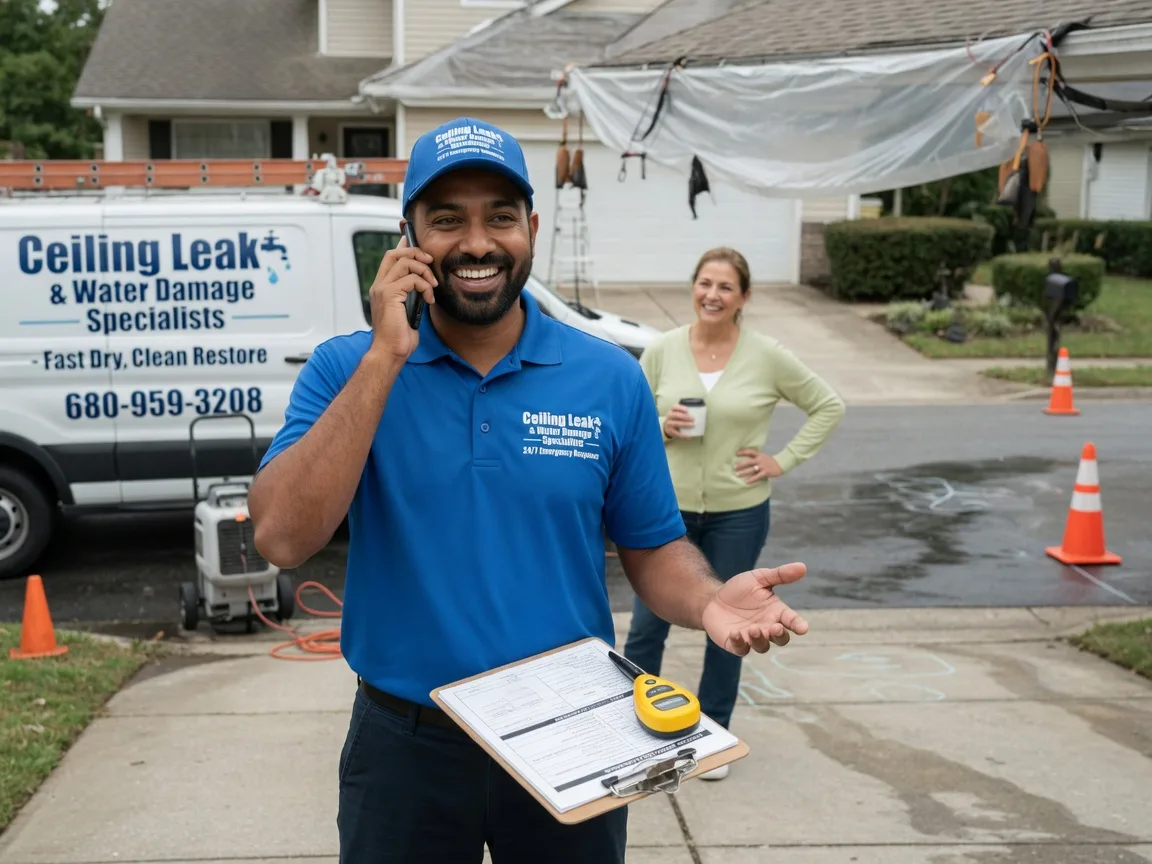 Ceiling Leak Cleanup Justice, WV FAQs